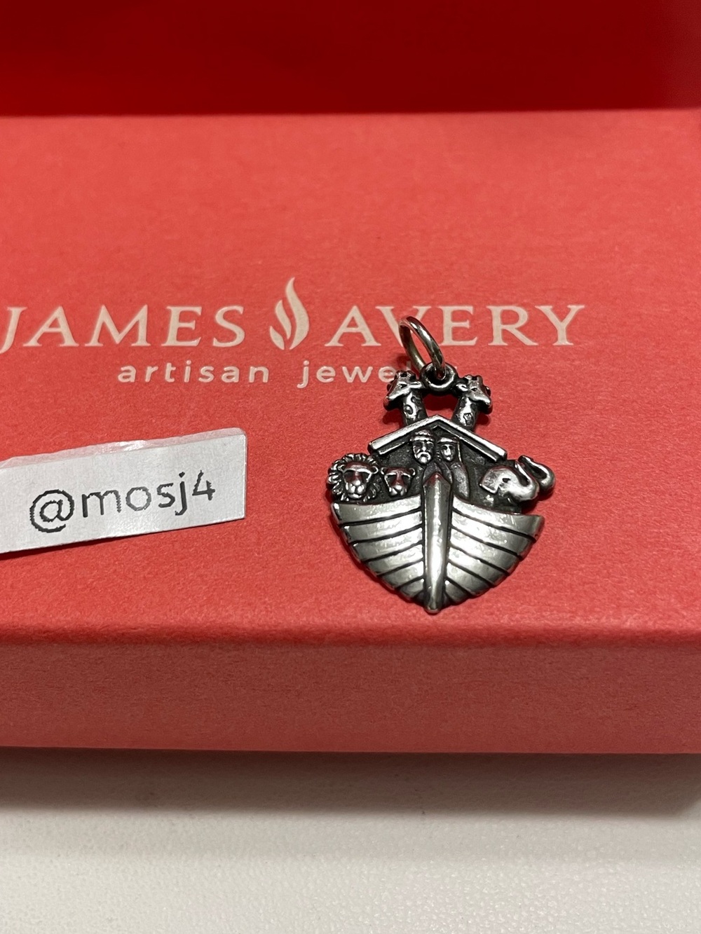 Retired James Avery Noah’s Ark Charm - Picture 1 of 3